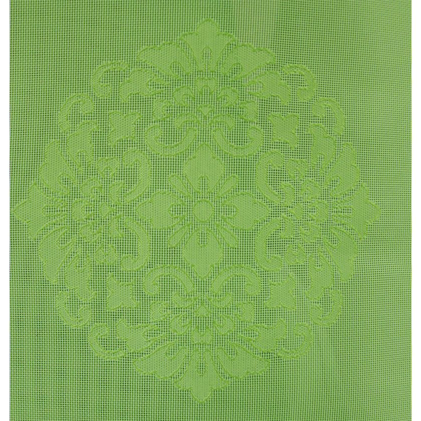 夏用狩衣 テトロン紗 唐花紋 緑色