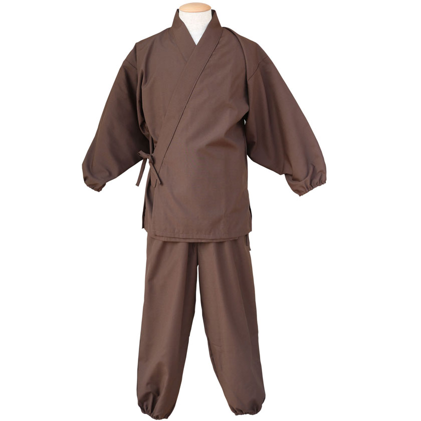 シルックウール 作務衣
